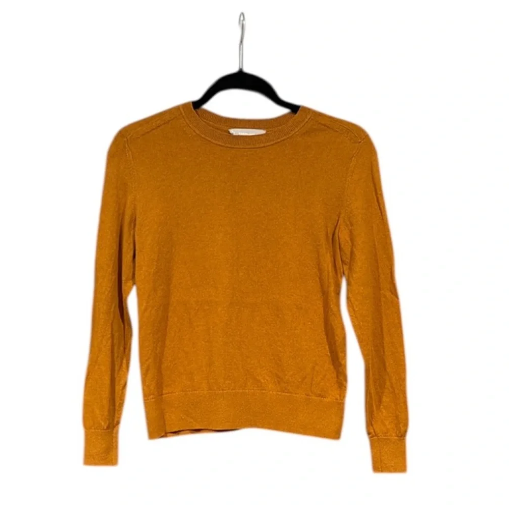 Everlane Women's Amber Crew Neck‎ Organic Cotton Sweater Size XXS